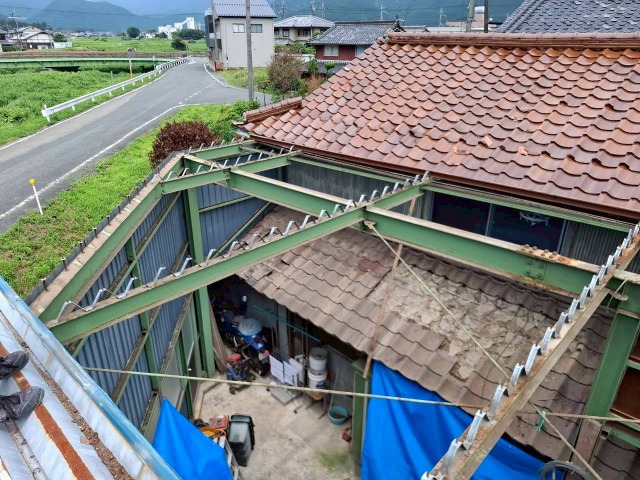 撤去後の下地全体
